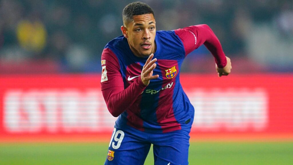 Vitor Roque no Barcelona. Foto: Icon Sport.