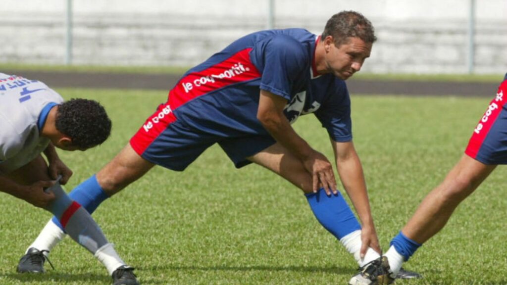 Ageu na época de jogador.