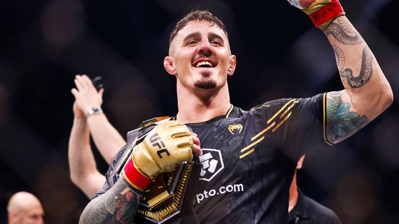 Tom Aspinall no UFC 304. Foto: Icon sport