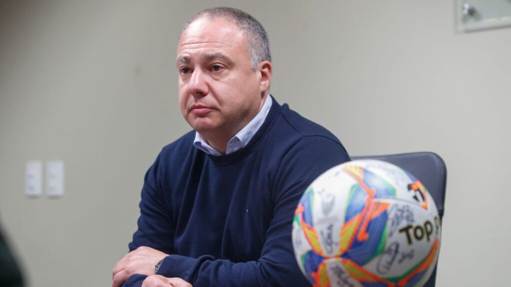 Hélio Cury Filho, presidente da FPF.