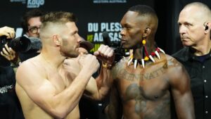 UFC 305: Du Plessis x Adesanya – resultados em tempo real