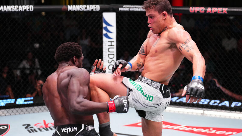 Caio Borralho vence Jared Cannonier no UFC Vegas 96