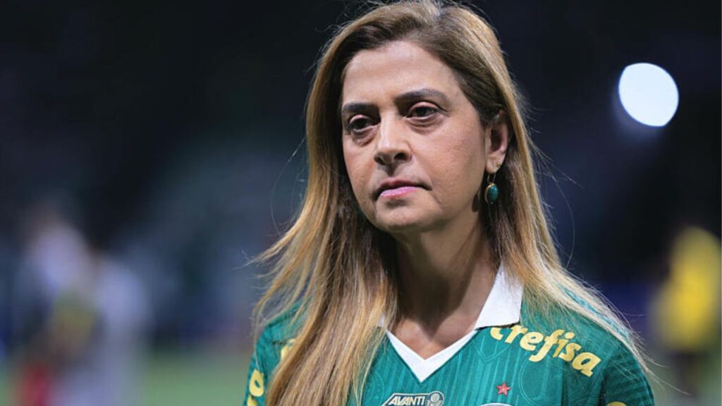 Leila Pereira, presidente do Palmeiras. Foto: Icon Sport.