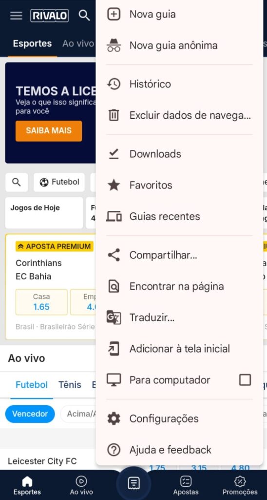 Baixar Rivalo no Android