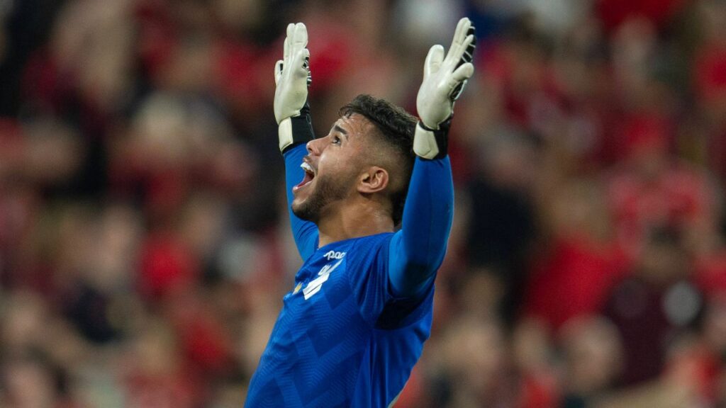 Goleiro Mycael, do Athletico. Foto: Hedeson Alves/Imago.