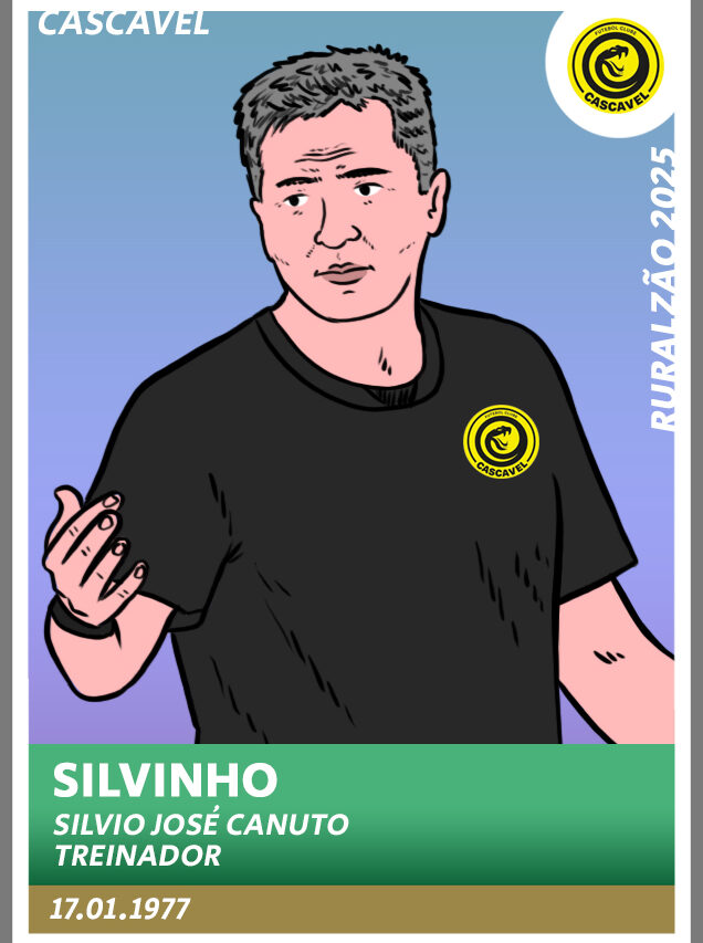 Guia Paranaense 2025 - figurinha Silvinho Cascavel