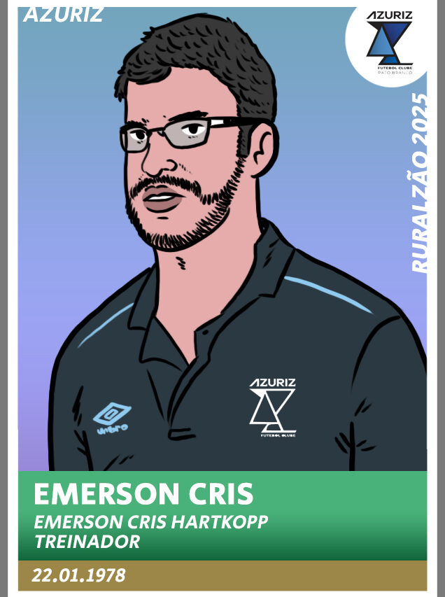 Guia Paranaense 2025 - figurinha Emerson Cris Azuriz
