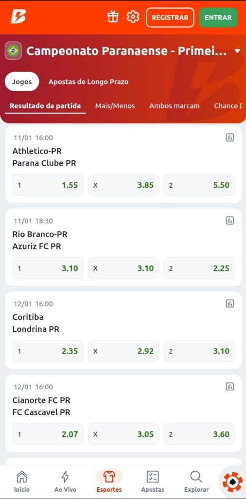 Betano - Campeonato Paranaense
