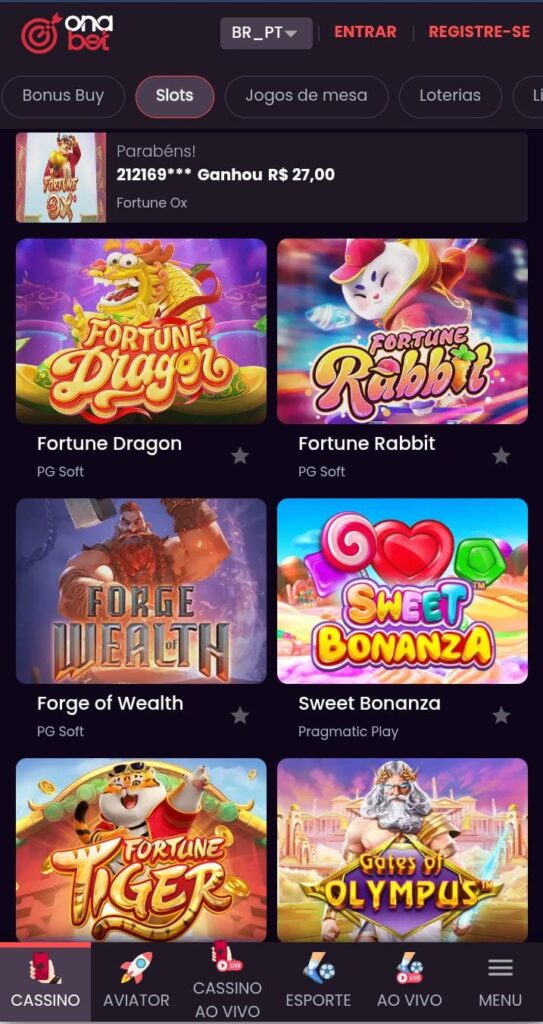 Onabet Slots online