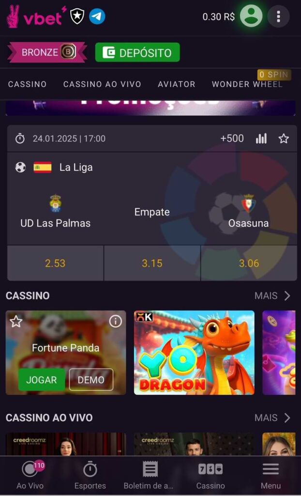 cassino online confiável Vbet