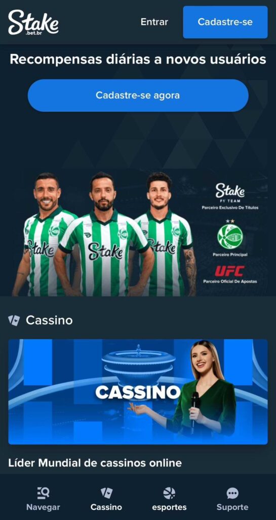 melhor cassino confiável Stake
