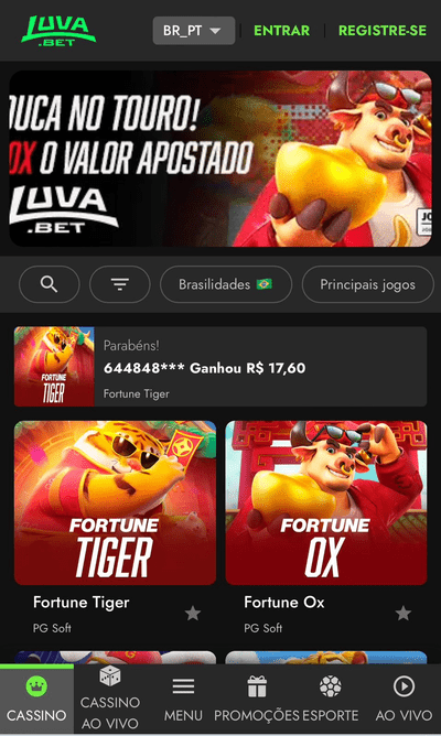 giros grátis Fortune Ox