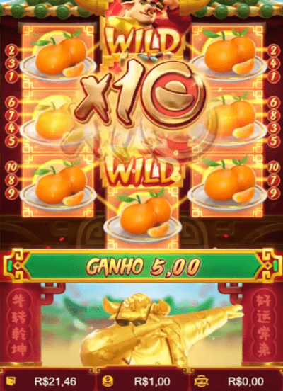 multiplicador 10x Fortune Ox
