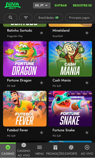 Fortune Dragon na Luva.bet