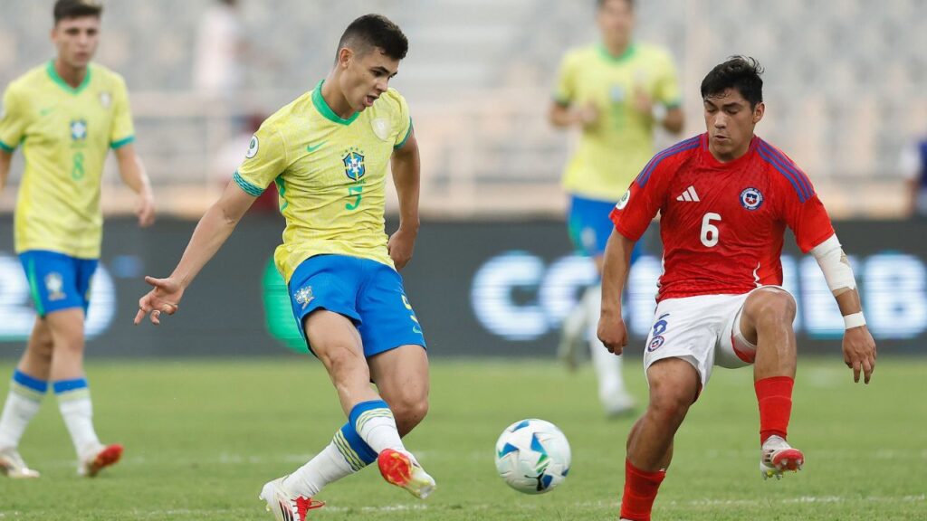 Brasil x Chile pelo Sul-Americano sub-20. Foto: Rafael Ribeiro/CBF.