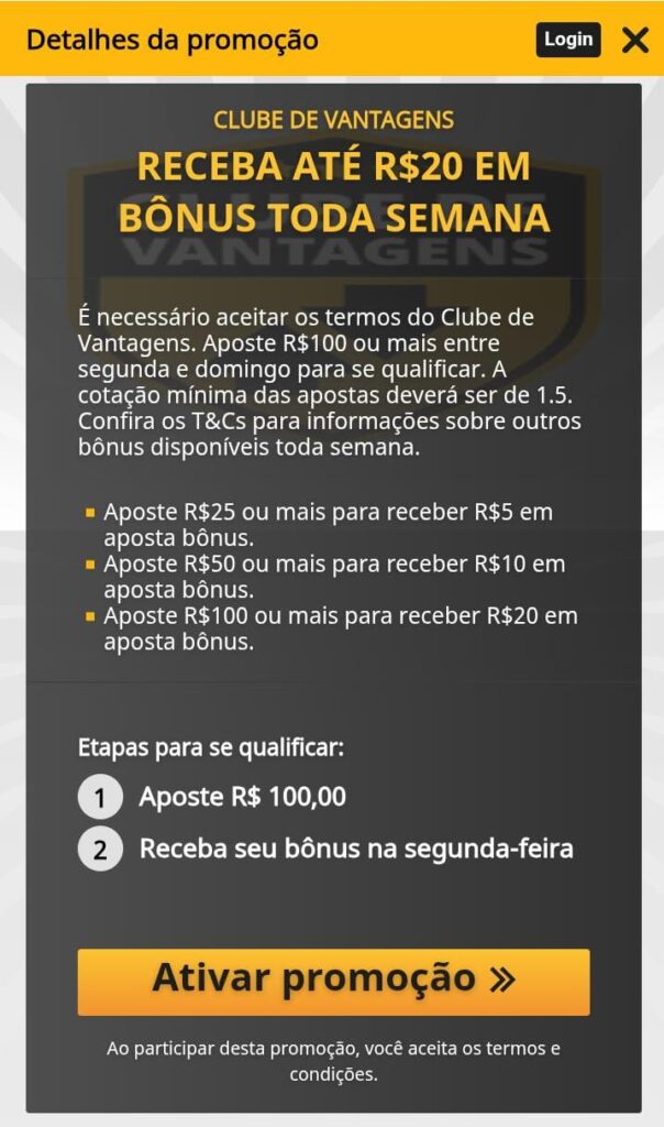 Captura de tela das Apostas gratis da Betfair