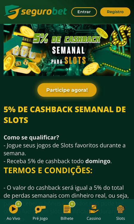 cassinos com cashback