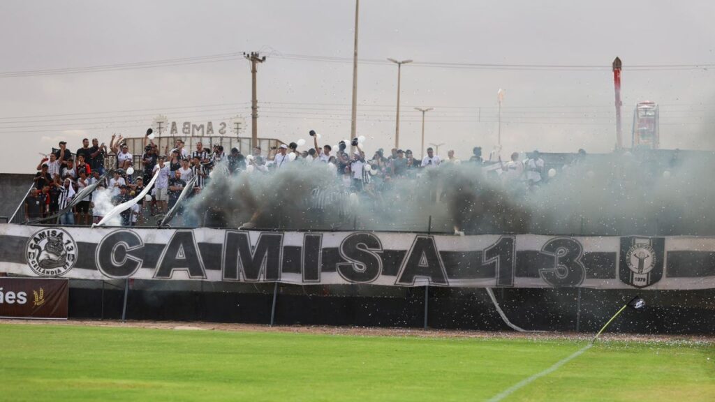 Torcida do Ceilândia, adversário do Coritiba. Foto: Divulgação/Ceilândia.