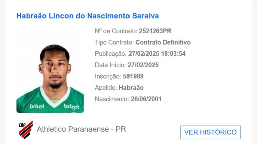 Habraão já está no BID. Foto: Reprodução/BID.