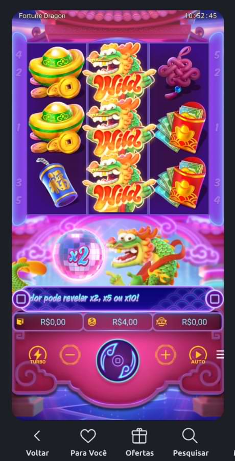 Alt: Tela Inicial do Fortune Dragon