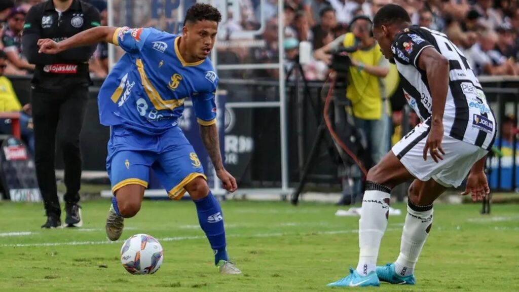 Lance de Operário x São Joseense. Foto: Junior Vilarinho/São Joseense.