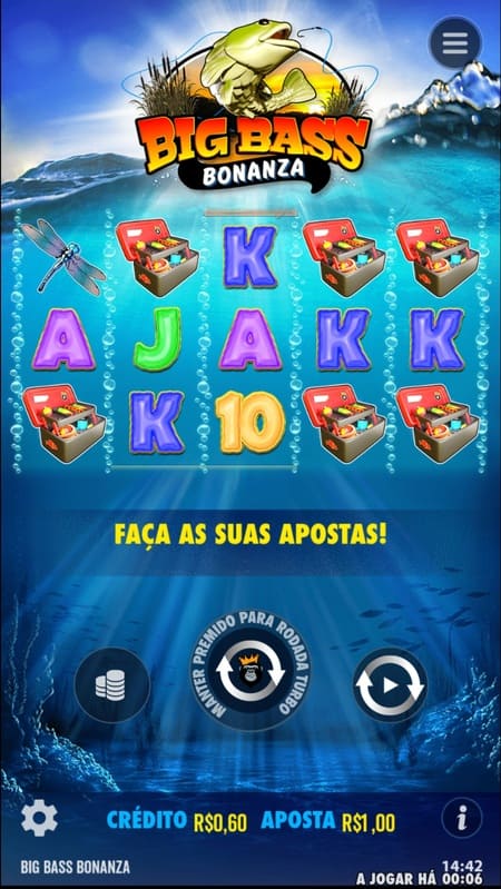 Captura de tela de Big Bass Bonanza