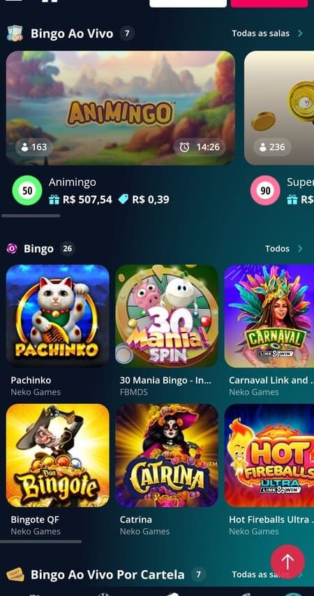 Bingo na Novibet