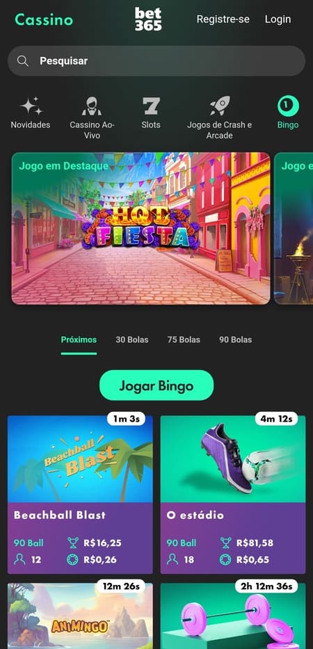 Bingo na Bet365