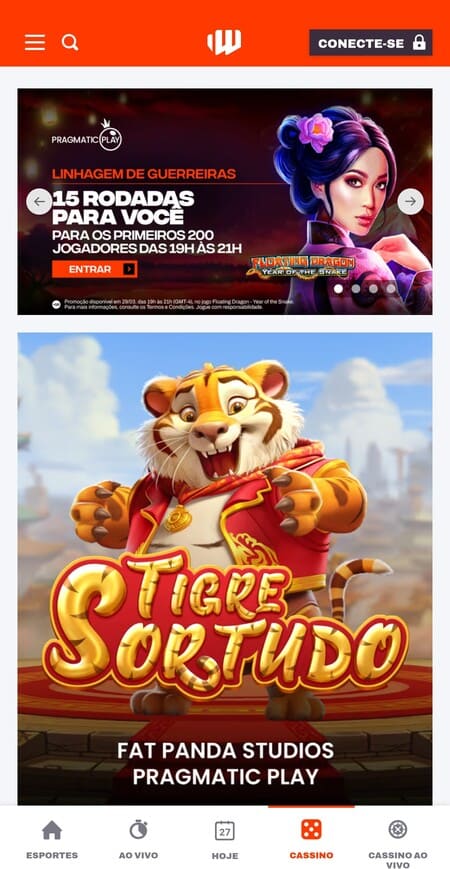 Bônus da BetWarrior