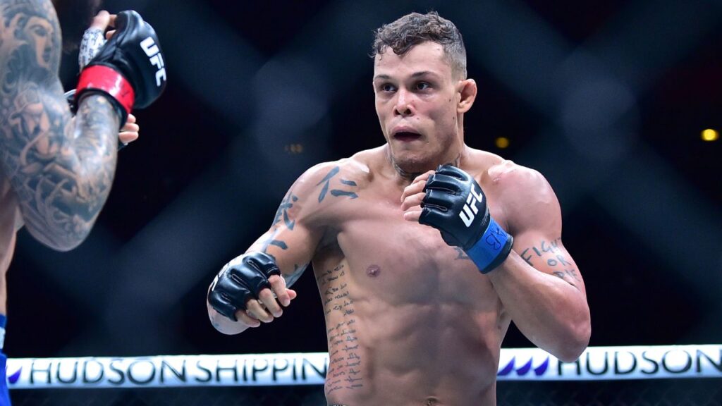 Caio Borralho no UFC Fight Night. Foto: Icon sport