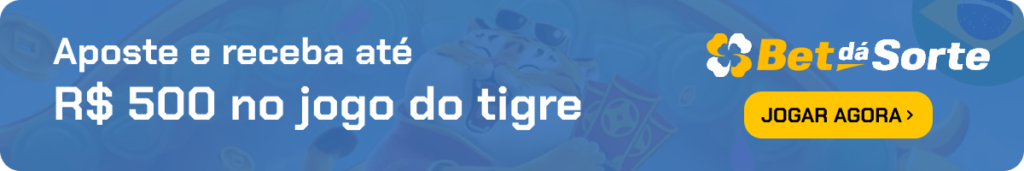 Aposte e receba até R$ 500 no jogo do tigre