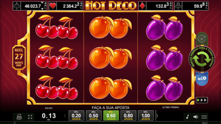 Tela inicial do Hot Deco