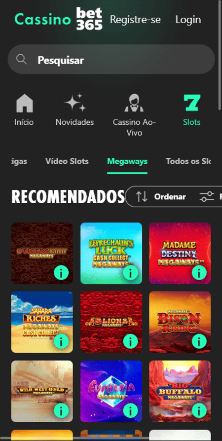 Bet365 com Megaways