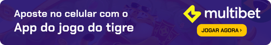 Banner - Aposte no celular com o app do jogo do tigre