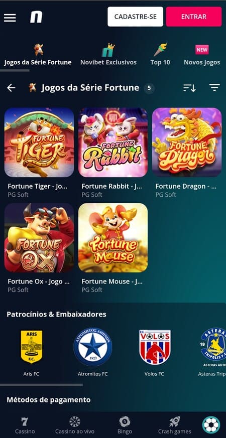 Fortune Rabbit na Novibet