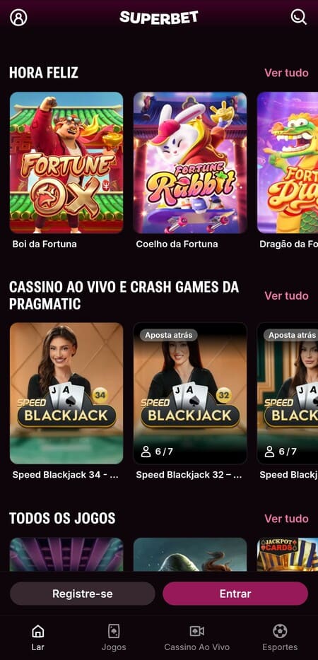 Fortune Rabbit na Superbet