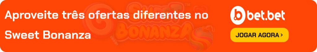 Aproveite três ofertas diferentes no Sweet Bonanza BET.BET