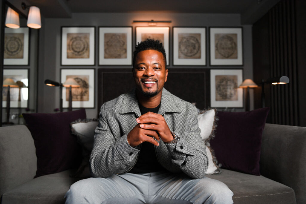 Patrice Evra Portrait – London
