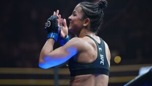 UFC 315: Brasileira minimiza holofotes e foca em vencer ex-campeã