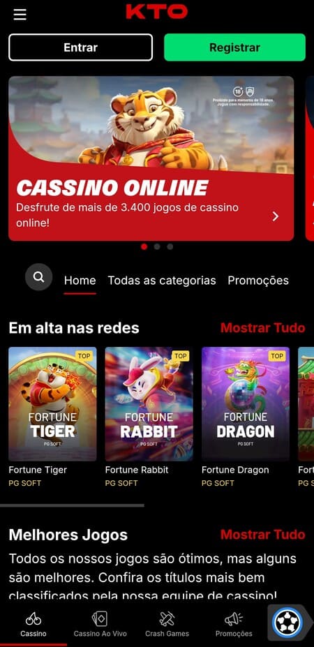 Slots de alta volatilidade na KTO