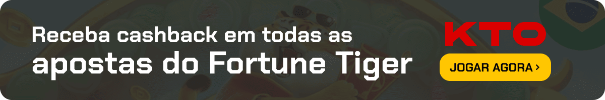 Receba cashback em todas as apostas do Fortune Tiger na KTO