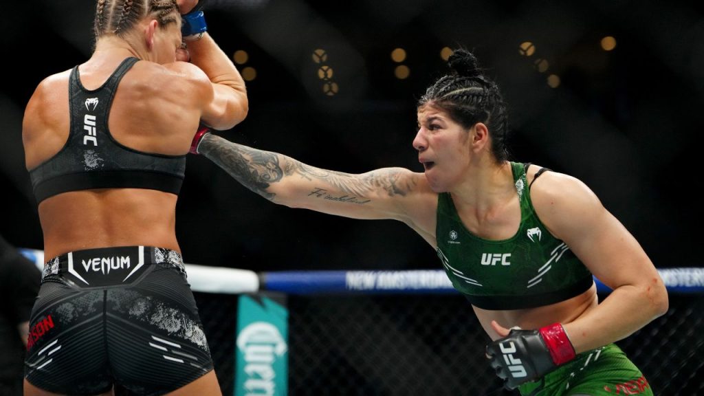 Ketlen Vieira no UFC 309. Foto: Icon sport