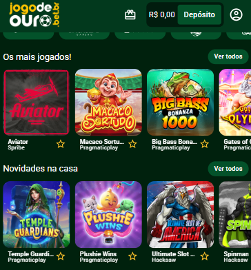Jogo de Ouro cassino
