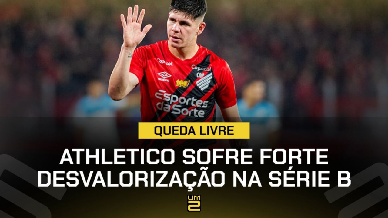 Athletico despenca e elenco tem forte desvalorização na Série B