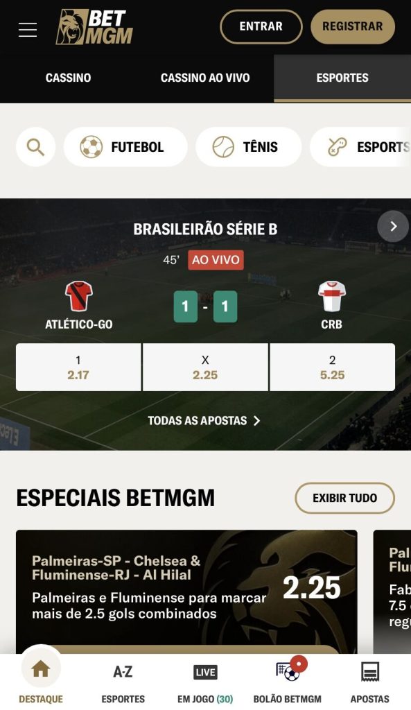 Brasileirao Série B BetMgm