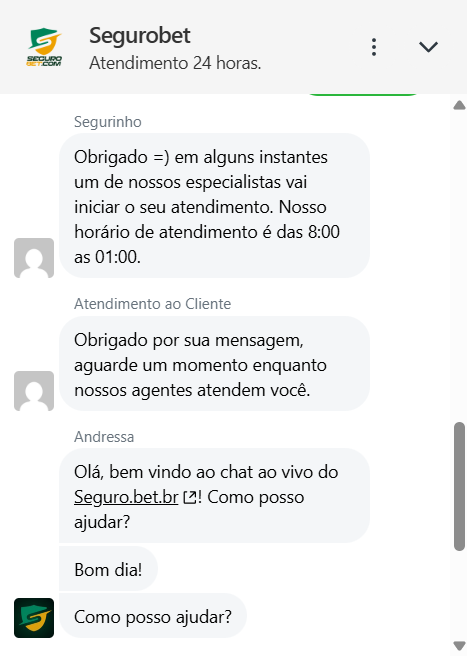 suporte segurobet é confiável