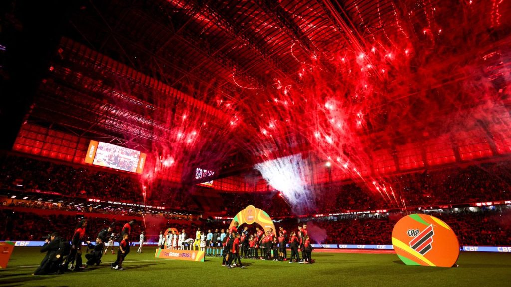 athletico corinthians recorde público arena da baixada