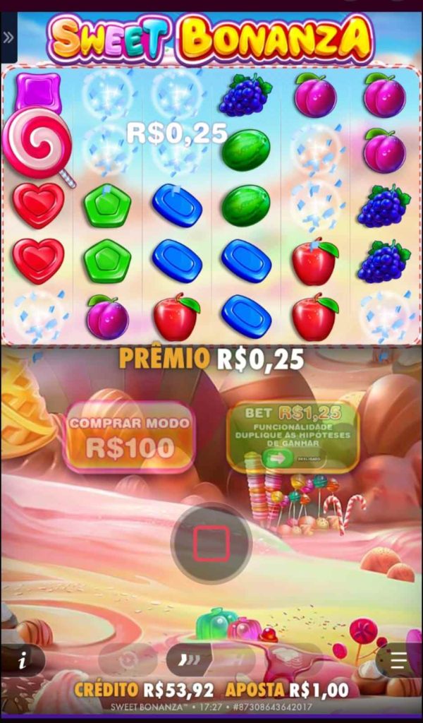 Captura de tela Sweet Bonanza
