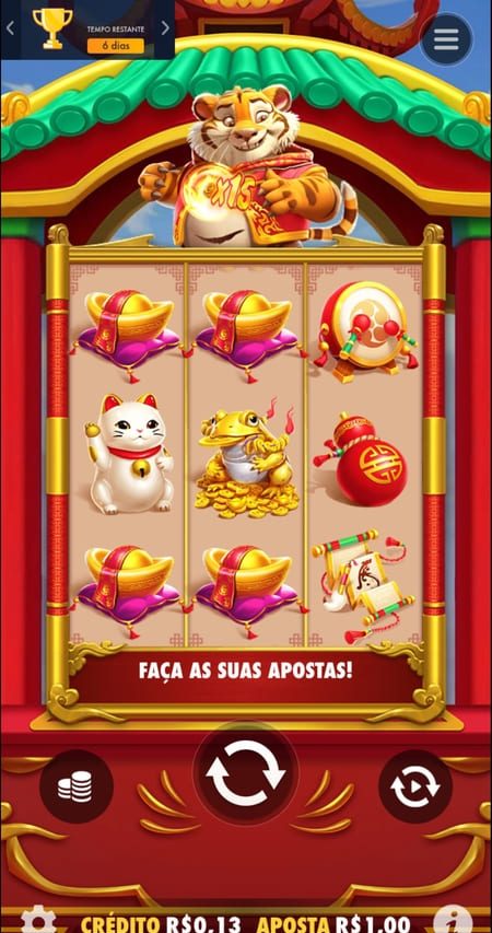 Captura de tela do jogo Tigre Sortudo
