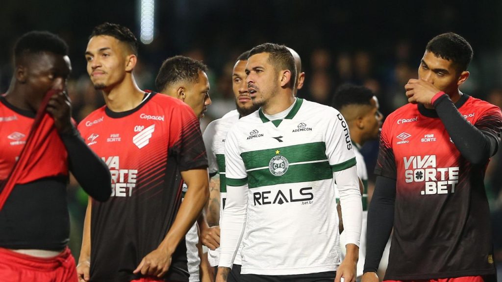 Coritiba x Athletico Série B Bruno Melo